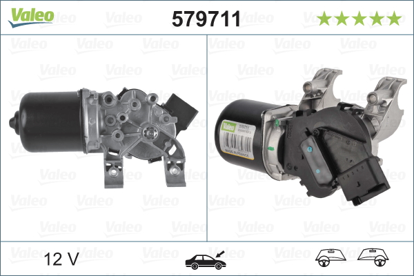 Motor stieračov VALEO